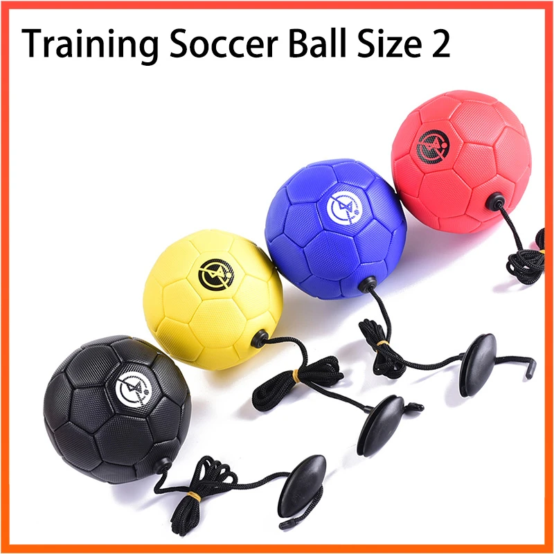Ballon D Entrainement De Football Taille 2 Pour Debutant En Tpu Corde De Resistance Exercice Solo Ceinture D Entrainement Aliexpress