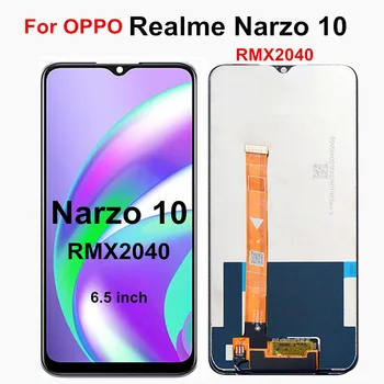 

6.5Inch For Oppo Realme Narzo 10 RMX2040 LCD DIsplay Touch Screen Digitizer Assembly for NARZO 10 LCD Display
