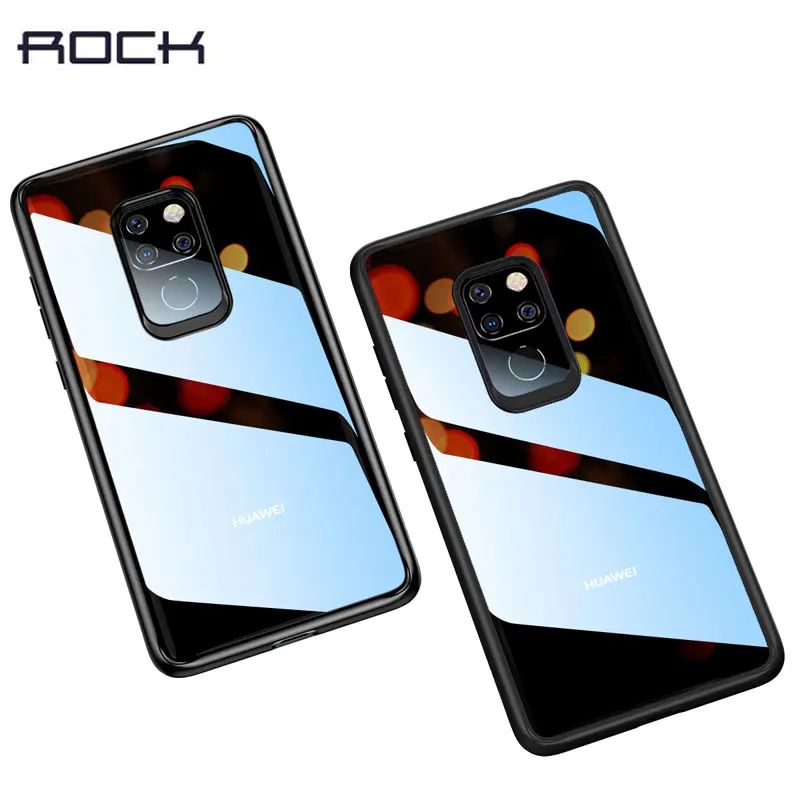 

ROCK Crystal Clear Case For Huawei Mate 20 Pro Phone Protection Slim TPU Transparent Case for Huawei Mate 20 Mate20 Pro Cover