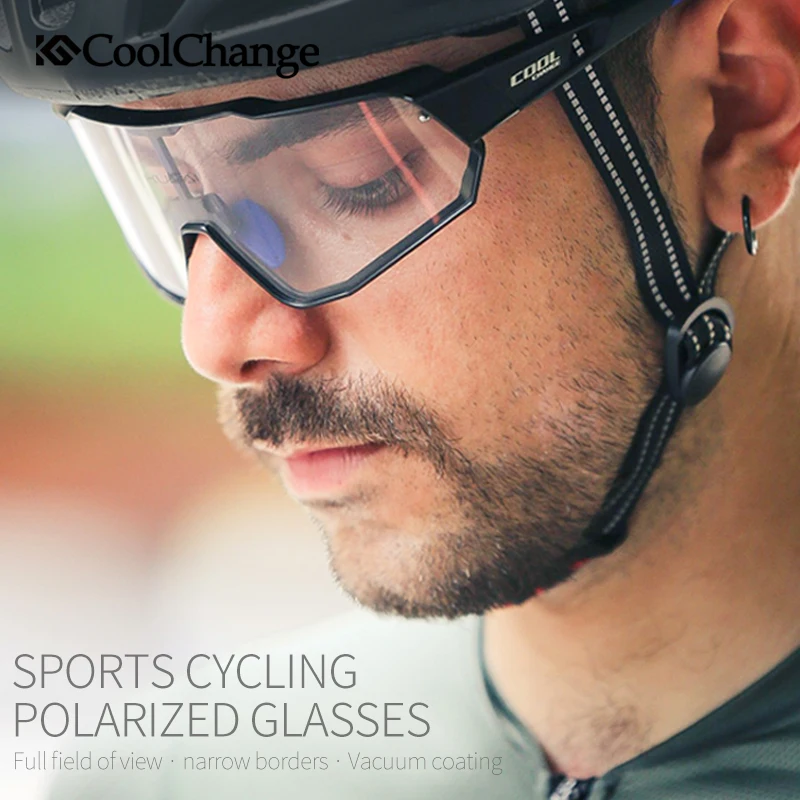 Cycling Sunglasses Googles Eye Wear Transition Lens Photochromic Outdoor Sports