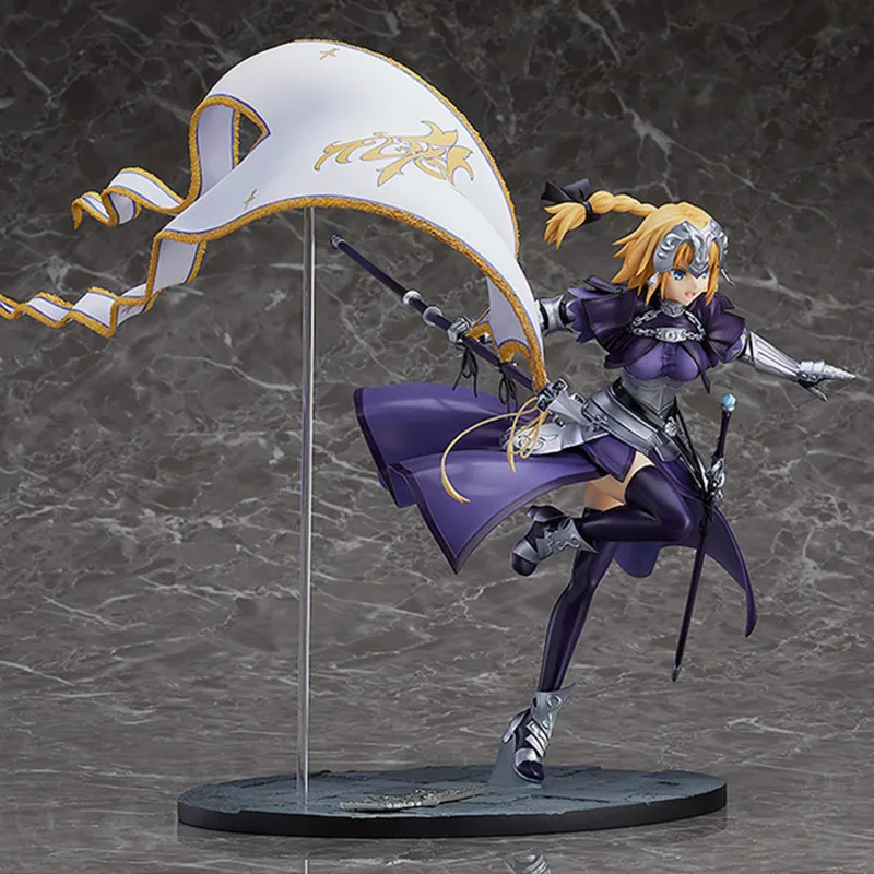 Fate/Grand Order Joan of Arc развевающиеся флаги Saintly-woman Jeanne d'Arc ПВХ фигурка Коллекционная модель игрушки X4073