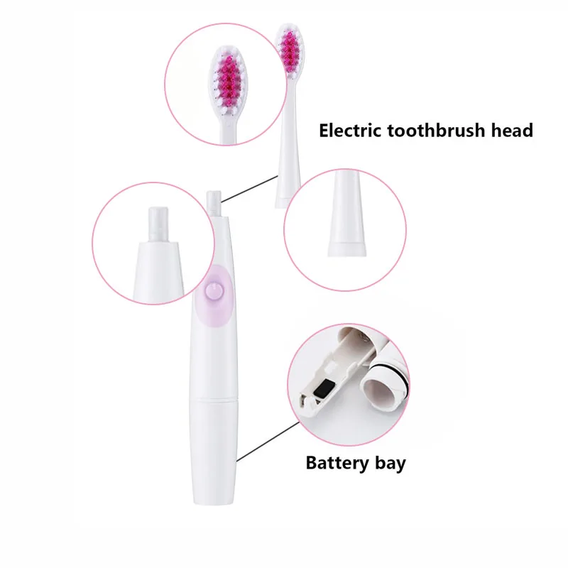 Acoustic Wave Electric Toothbrush Automatic Sonic Tooth Brush Waterproof Tooth Cleaner Tool with Brush Head Acoustic Wave Electric Toothbrush Automatic Sonic Tooth Brush Waterproof Tooth Cleaner Tool with Brush Head