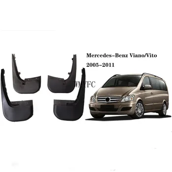 

Fit For Mercedes Benz Viano /Vito W639 Mudguards Benz Car Fenders W639 Mud Flaps Vito Splash Guards 2005-2009 2010 2011
