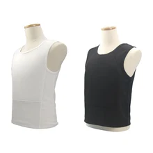 

Real IIIA level Bulletproof Vest Ultra-comfortable Lightweight Concealed Hidden Inside Wear Soft Anti-Bullet T shirt