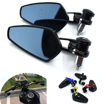 

Universal 7/8 "22mm CNC aluminum motorcycle handlebar rearview mirror For YAMAHA MT-07/FZ-07 FJ-09 MT-09/SR/FZ-09 FZ1 FAZER FZ16