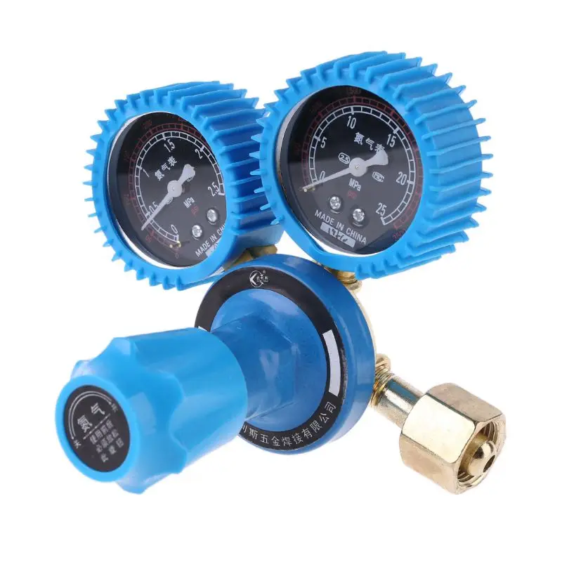 Nitrogen Pressure Gauge Welding Regulator Dual Reducer X4YD | Инструменты