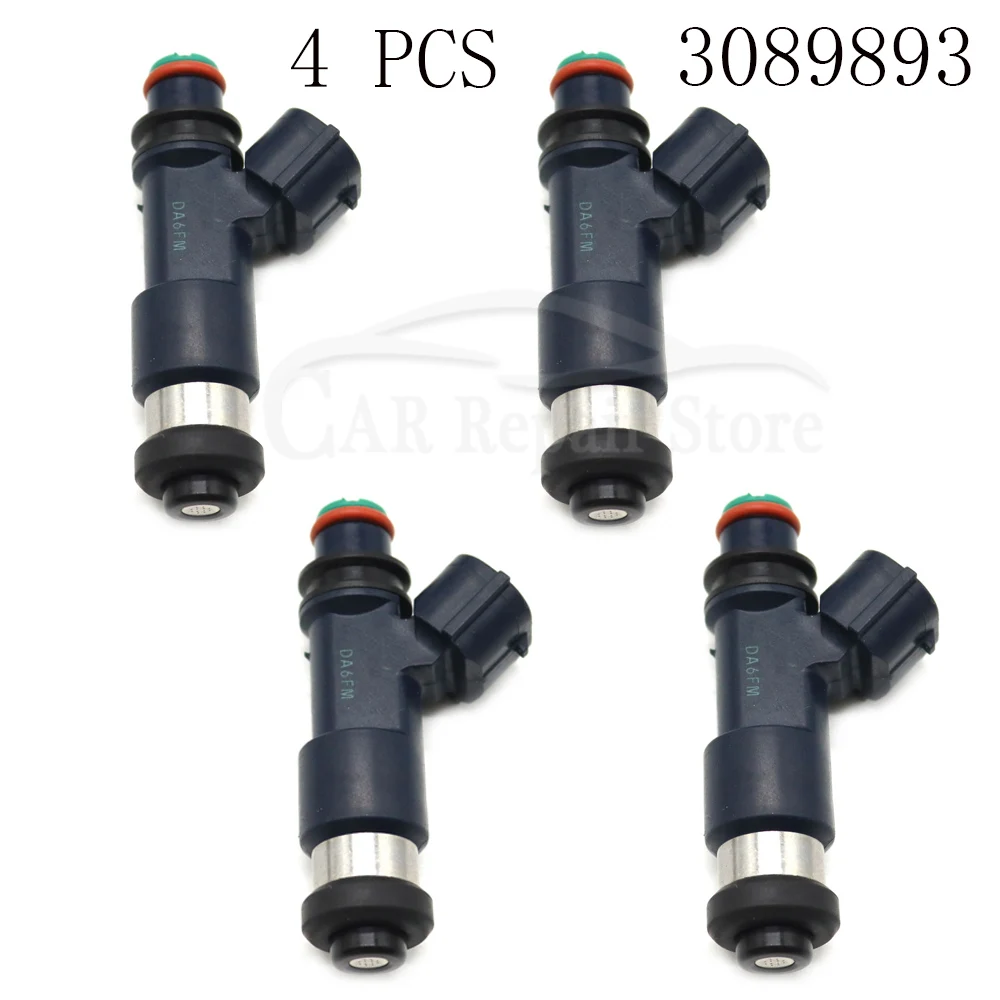 4 x форсунки OEM 3089893 топливный инжектор 100-3009 для Polaris Sportsman и Ranger 500 EFI для Denso 1003009