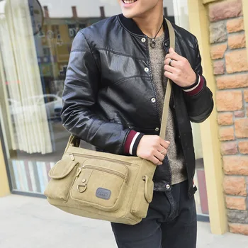 

Tidog Vintage casual fashion Canvas Bag Trend Shoulder Bag