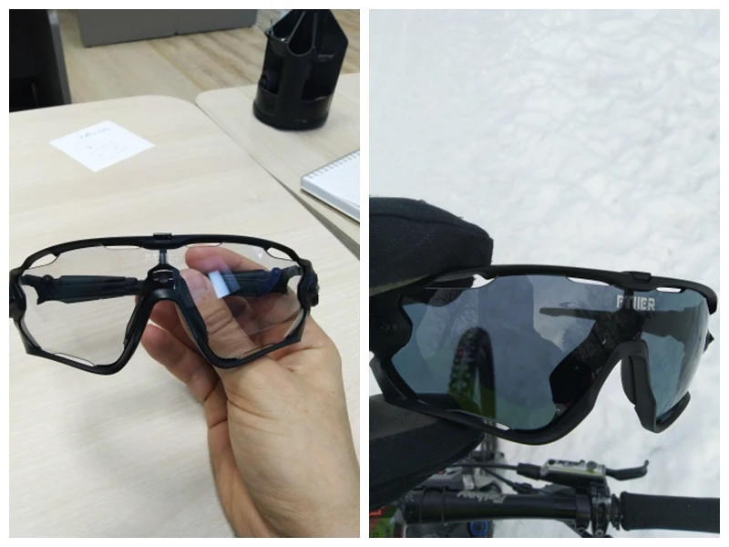 Sports Photochromic Sunglasses Cycling Glasses Bike Bicycle Sun Glasses Outdoor Travelling Hiking Finishing Riding Eyewear