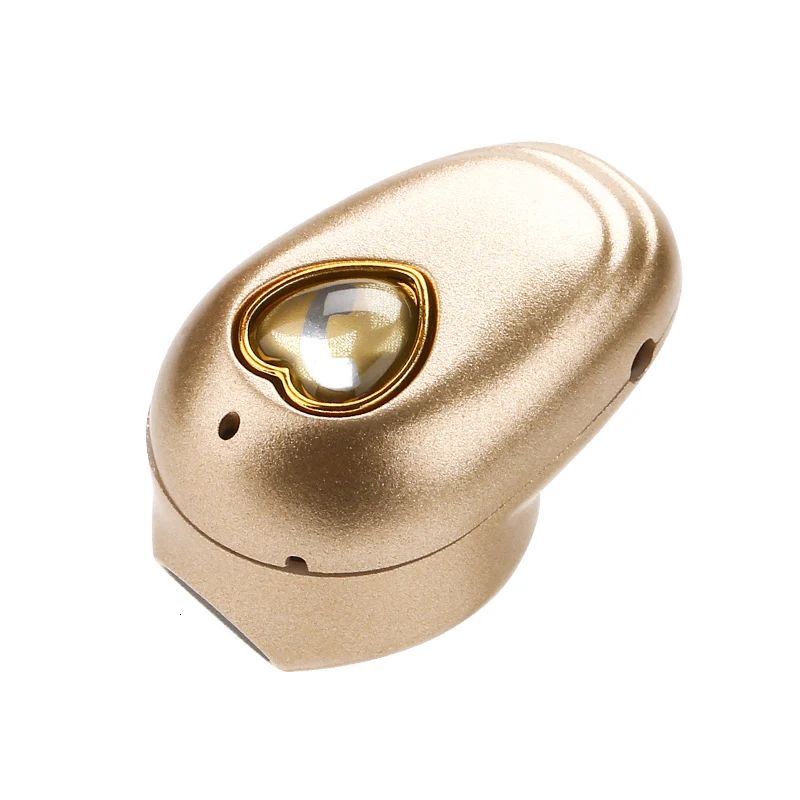 Gold Ubeamer V20 мини беспроводные Bluetooth наушники V4.2 стерео наушники гарнитура одиночные монофонические долгое время ожидания Бизнес Спорт - Цвет: Gold