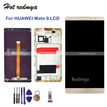 For Huawei Mate 8 6.0 inch LCD Display Touch Screen Digitizer With Frame Assembly Replacement For Mate 8 Screen +Free Tool+GLUE For Huawei Mate 8 6.0 inch LCD Display Touch Screen Digitizer With Frame Assembly Replacement For Mate 8 Screen +Free Tool+GLUE