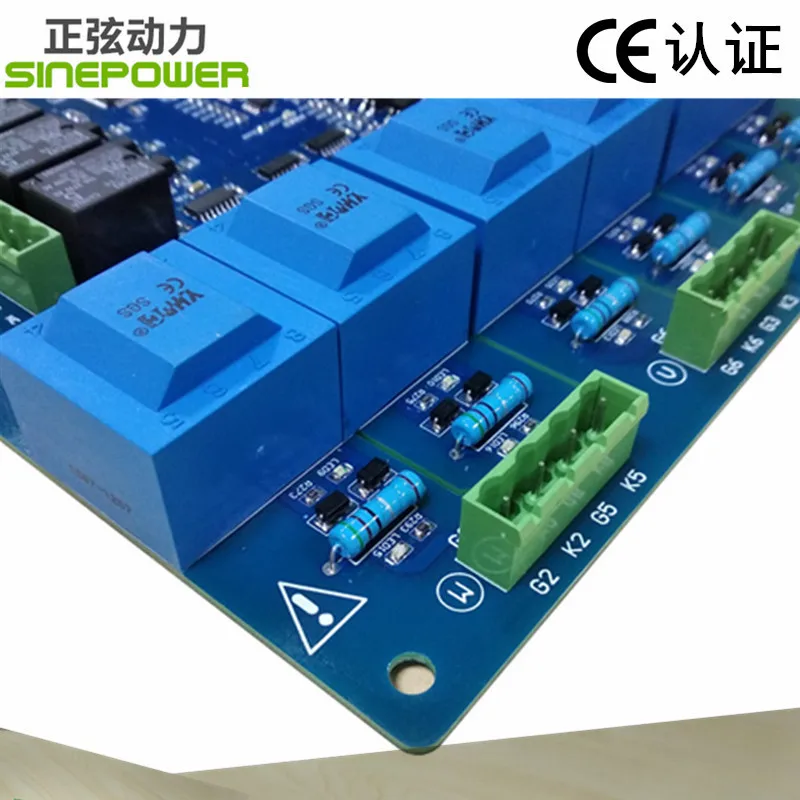 0~5Vdc Signal 220V or 380V Input Power With RS485 Communication Function Thyristor Control Board + LCD Module