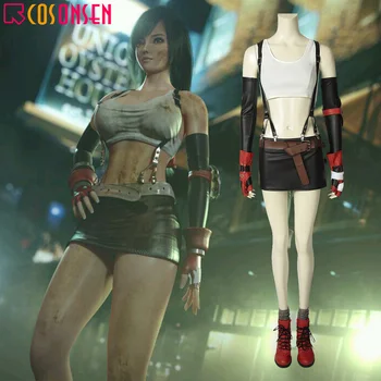 

FF7 Final Fantasy VII Remake Cosplay Tifa Lockhart Costume Anime Game FF7 Adult Women Halloween Christmas Suit COSPLAYONSEN