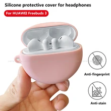 360 Graden Kleurrijke Beschermende Oortelefoon Geval Voor Huawei FreeBuds 3 Zachte Siliconen Bluetooth Oortelefoon Cover Voor Huawei FreeBuds 3(China)
