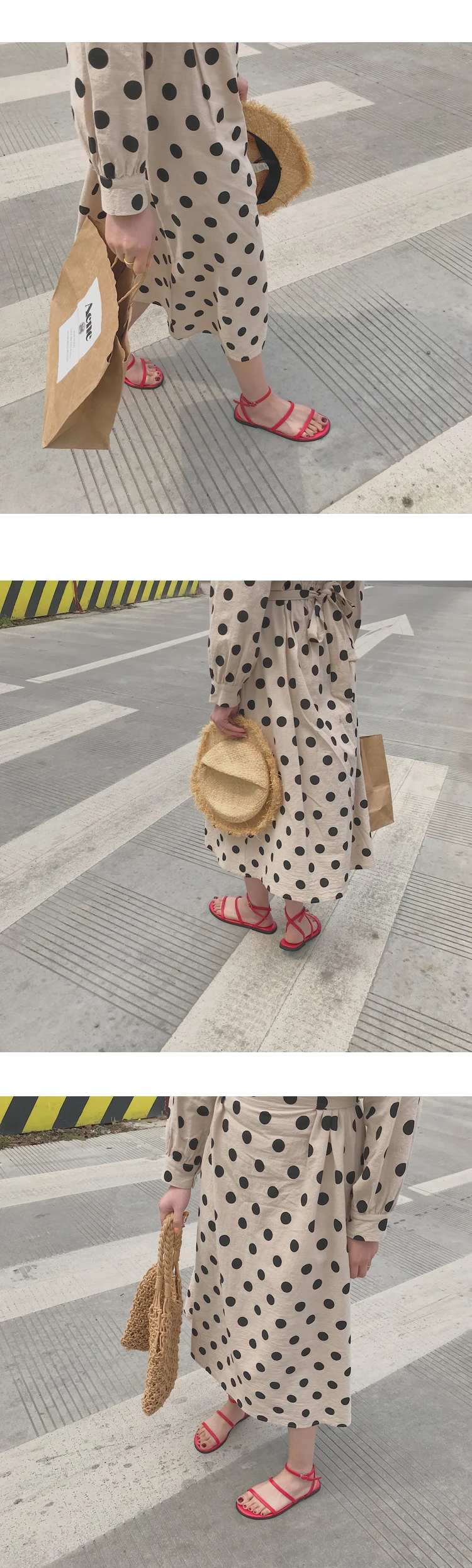 Г. Новые женские сандалии на плоской подошве в минималистическом стиле с круглым носком и двойным тонким ремешком Летняя женская обувь с длинной юбкой