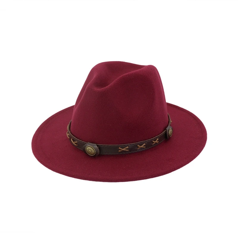Новая модная шляпа от солнца, ковбойская шляпа для мужчин и женщин, кепки для путешествий, джазовая шляпа хорошего качества, ковбойские шляпы Chapeu, 6 цветов - Color: BY