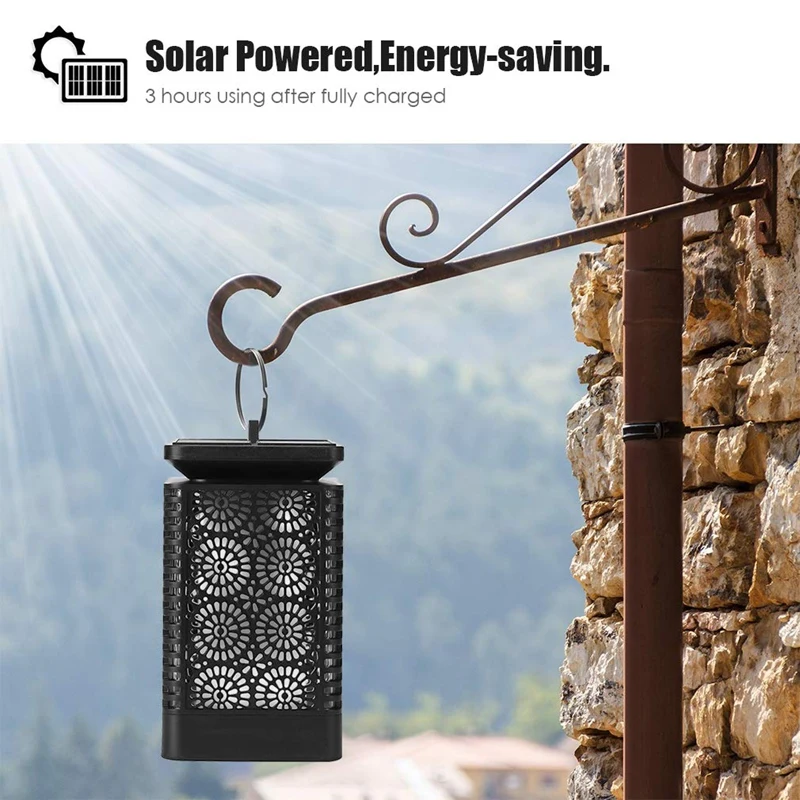 Solar Light Outdoor Dancing Flame Outdoor Lights Waterproof 96 Bright Ip44 Led Solar Flame Lights For Garden Yard Walkway And Dr