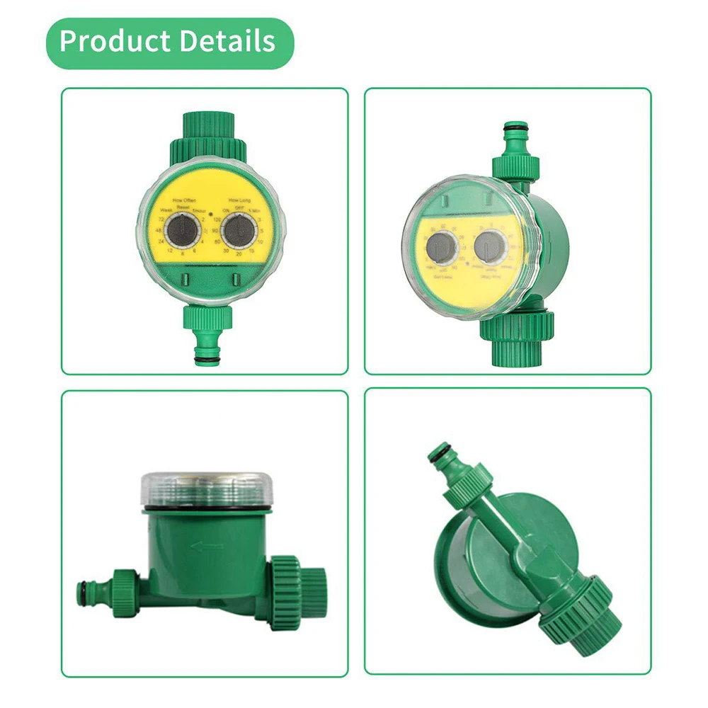 Programmable Digital Hose Faucet Timer Battery Operated Automatic Watering Sprinkler System Irrigation Controller with 1/2Outlet