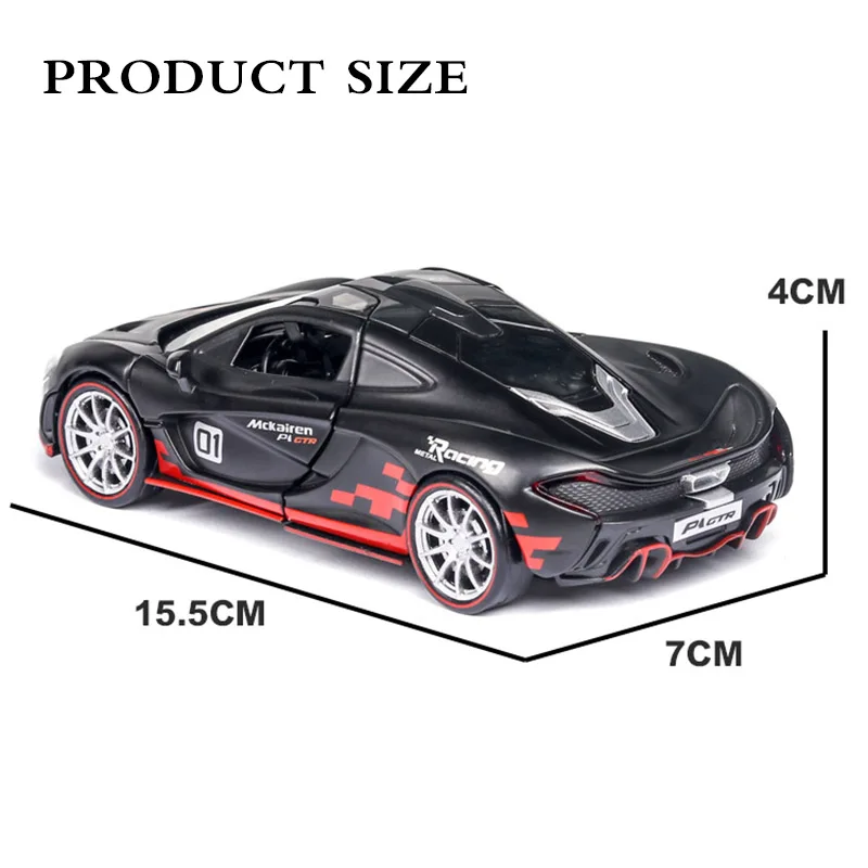 1:32 mlaren P1 Diecasts& Toy vehicles модель автомобиля высокая симитация Машинки Игрушки для детей Коллекция Подарки