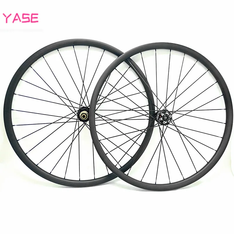 YASE 27,5 er карбоновые mtb дисковые колеса boost D791SB D792SB столб 1420 30x25 Велосипедное колесо шириной? Мм бескамерные велосипедные колеса 110x15 148x12