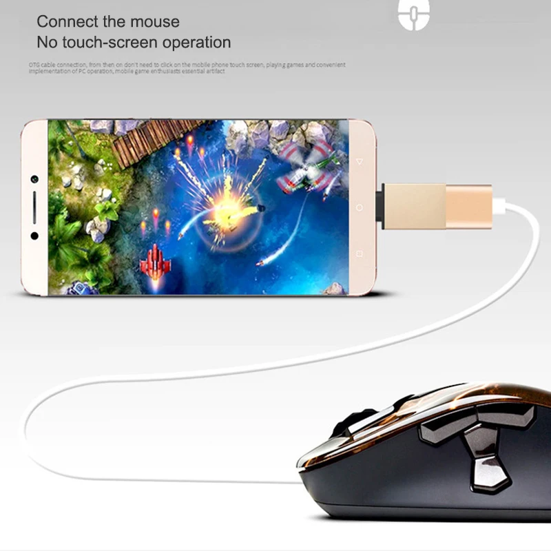 Micro USB к USB OTG адаптер Micro USB мужчина к USB женщина для смартфона сотовый телефон игры конвертер SP99