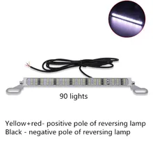 Супер яркие Автомобильные светодиодные задние фары модифицированный номерной знак свет мигающий тормозной Свет вспомогательный свет универсальный CD50 Q04