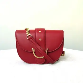 

2020 New Pinkoeas Baby love Saddle Shoulder Crossbody Bags Leather Luxury Designer Famous Brand Bags For Women