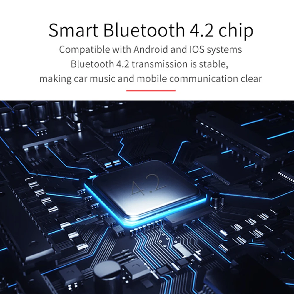 Автомобильные MP3-плееры fm-передатчик BC33 Bluetooth беспроводные радио адаптеры музыка Hands Free Звонки с QC3.0 двойной USB зарядное устройство