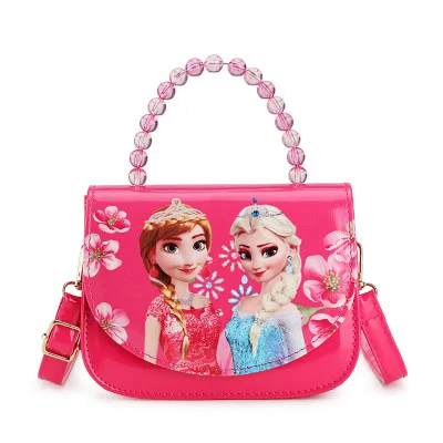 Disney princess/Детская сумка на плечо для девочек, сумка-мессенджер, новинка года, Холодное сердце Эльза и Анна, сумка на плечо для маленьких девочек, сумки с морозами - Цвет: C
