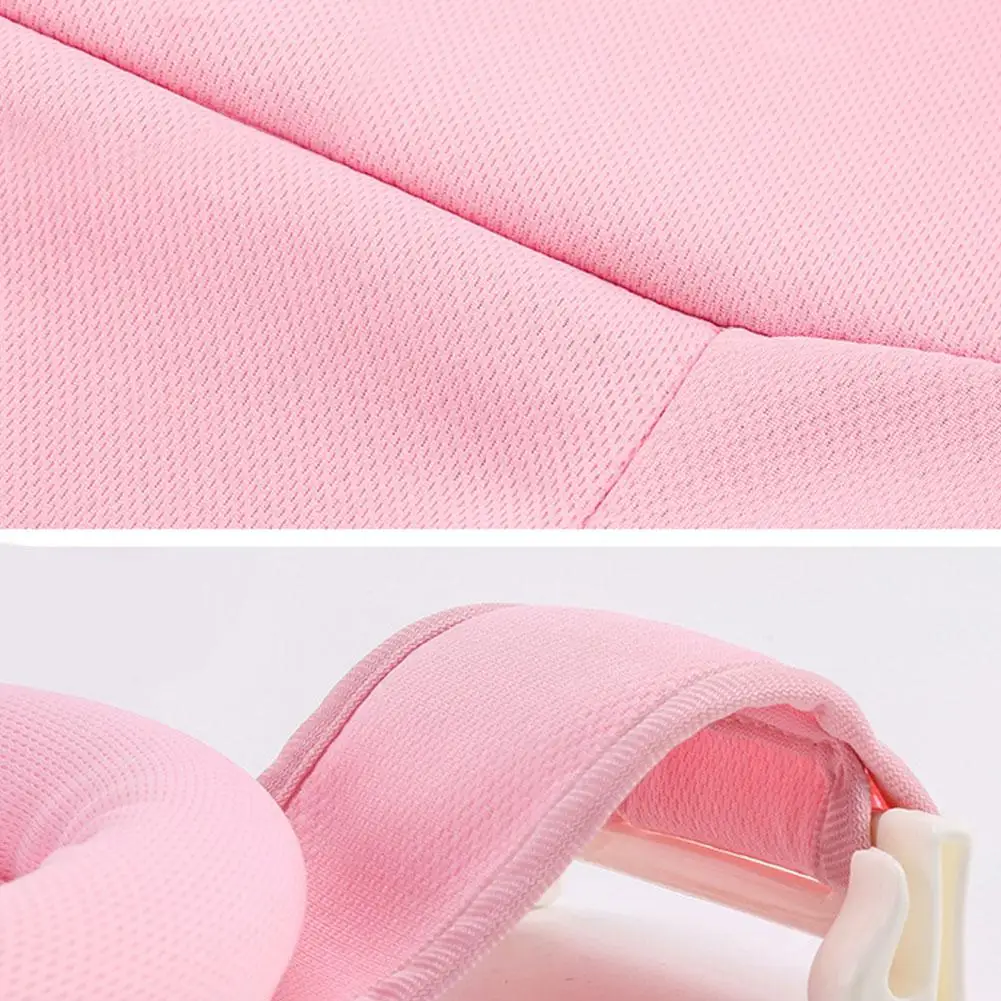 Portable Baby Bath Non-Slip Newborn Baby Bath Seat Support Net Baby Bath Net With Cute Pattern