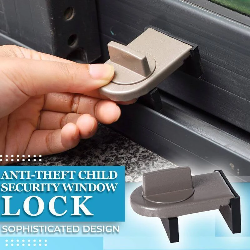 Anti Theft Child Security Window Lock Sliding Sash Stopper