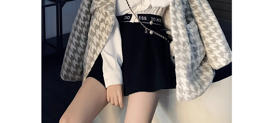 ILARES блузка женская шифоновая блузка женские топы и блузки рубашка винтажная панк модная сексуальная блуза с длинным рукавом Женская туника с буквенным принтом