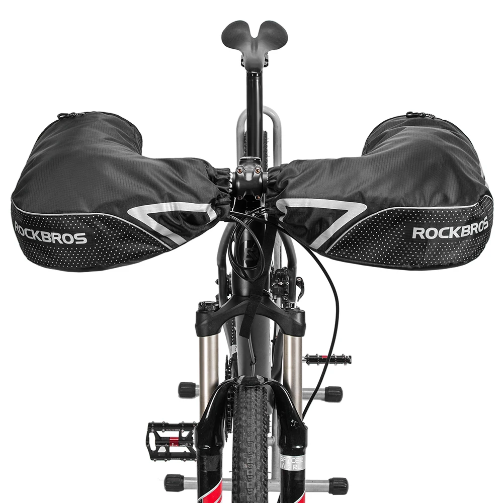Велосипедный руль митенки зимняя теплая велосипедная Крышка для руля MTB