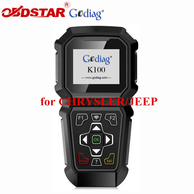 OBDSTAR GODIAG K100 для CHRYSLER/JEEP ручной инструмент программирования ключей|Устройство