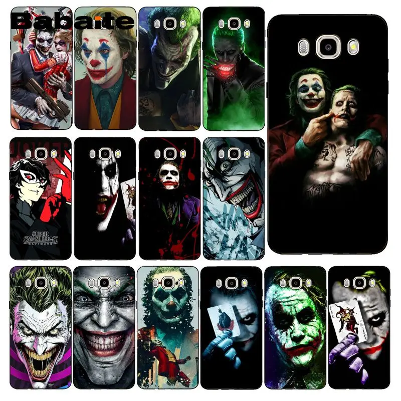 Чехол для телефона Babaite Joker чехол Samsung Galaxy J7 J6 J8 J4 J4Plus DUO J7NEO J2 Prime|Бамперы| |