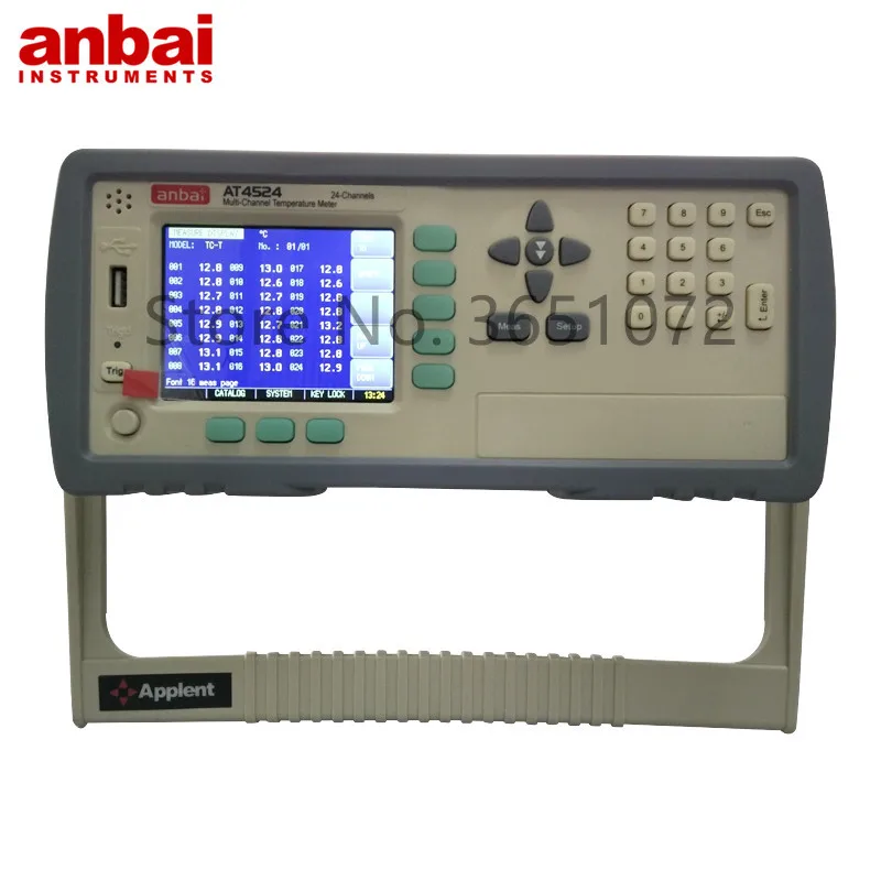 

AT4524 24 Channels Temperature Recorder Multi-channel Thermometer