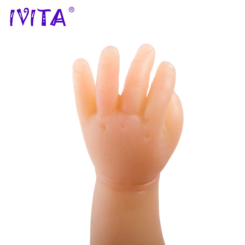 IVITA WG1523 48 см 3800 г высокое качество реалистичные силиконовые куклы для