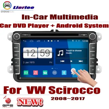 

For Volkswagen Scirocco 2008-2017 Auto DVD Player GPS Navigation Car Android Multimedia System HD Screen Radio Stereo Head Unit