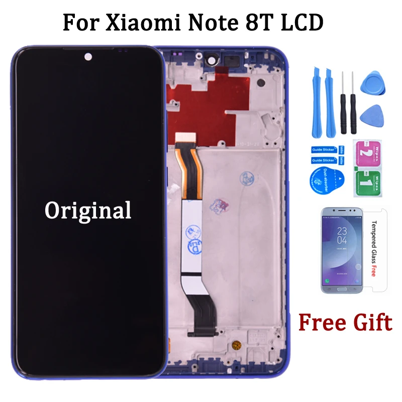 the best screen for lcd phones mini Original For Xiaomi Redmi Note 8T LCD Display Touch Screen Digitizer Panel Assembly M1908C3XG Display Replacement Phone Parts screen for lcd phones galaxy