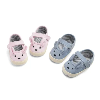 

Cute Bunny Baby Toddler Shoes 0-1 Year Old Baby Soft Bottom Toddler Shoes Breathable Toddler Shoes 0-1 Years Old