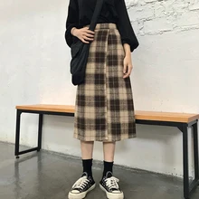 Ретро свободный крой костюм воротник рабочая одежда Тренч осенняя одежда женская стиль гонконг стиль пальто женское средней длины
