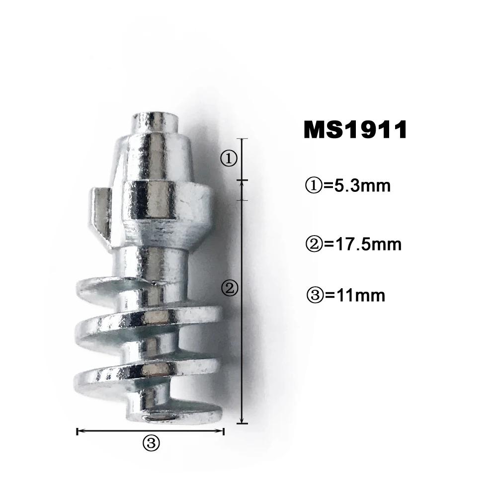 100PCS MS1911 22.8mm Spikes for Tires/Tire Studs/Screw-in Studs for Truck/Loader/Tractor(180ton heavy equipment)