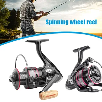 

Spin Fishing Reel Fish Wheel Metal Spool Tackle Smooth Portable Accessoies Parts ALS88