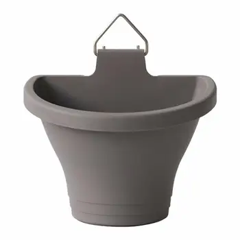 

1Pc Wall-mounted Plastic Flowerpot Creative Balcony Planter Garden Decoration