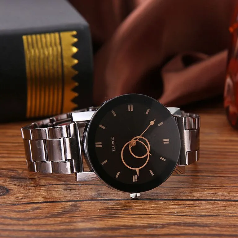 

Douyin Supply of Goods-Style Gear Steel Watch Decoration Top Grade Gift Watch Origional Product Men Have