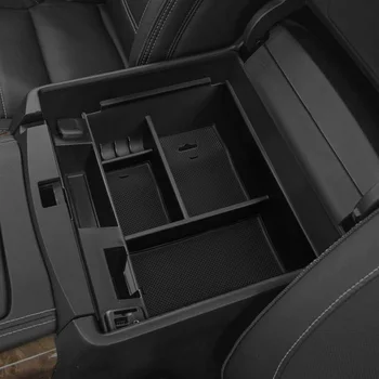 

ABS Car Center Console Storage Box Tray Case Organizer Container Holder Tray For Ford F150 Raptor2009-2014 Car Accessories