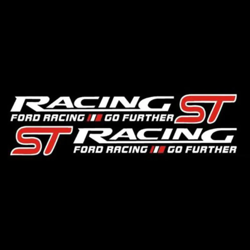 

Waist Stickers Line Car Door Decal Reflective Practical 2pcs 1 Pair Refit Vinyl Auto ST RACING New Hot