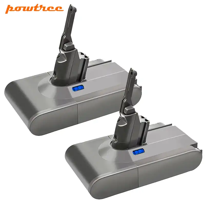 Powtree Battery For Dyson V8 Battery 21 6v 4000mah Vacuum Cleaner Tools Li Ion High Capacity Replacement V8 Absolute V8 Animal Replacement Batteries Aliexpress