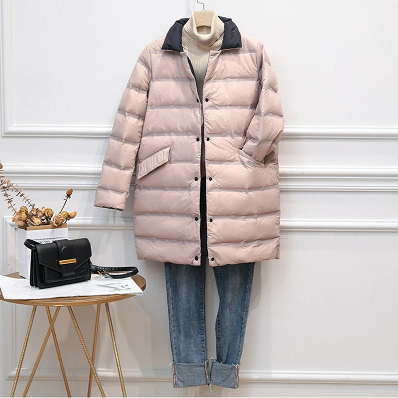 SEDUTMO Winter Oversize Duck Down Jackets Women 