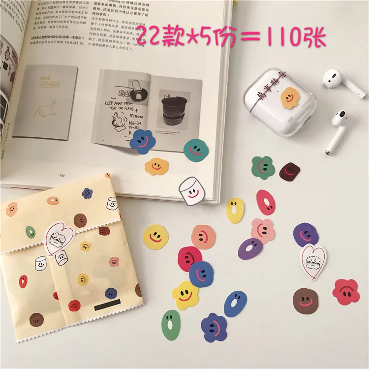 110 шт./упак. мультфильм милый мини Smile Star» этикетка Стикеры DIY ремесло Скрапбукинг альбом мусор Журнал Планировщик декоративные Стикеры s